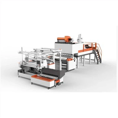 3 레이어 PE 스트레치 및 집착 필름 제작 기계